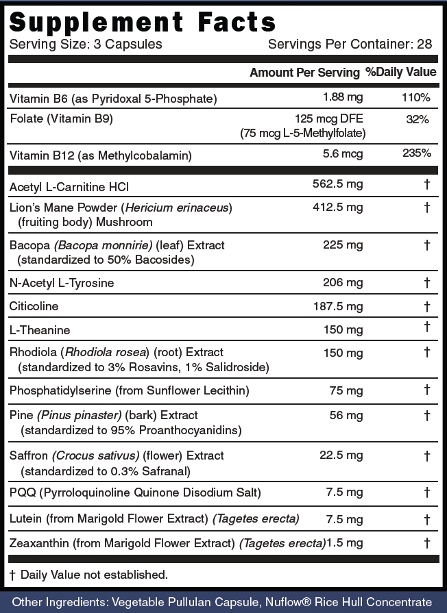 Rootana Pure Mind | Advanced Nootropic Formula